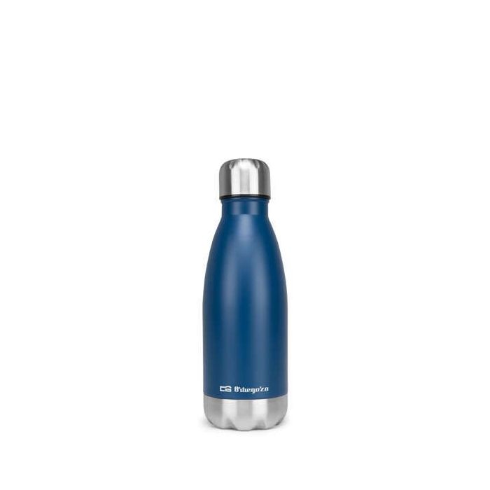 Orbegozo TRL 354 Botella Termo - Conserva Liquidos Frios y Calientes por Horas - Acero Inoxidable - Tapon Hermetico - Libre de BPA - 350ml de Capacidad