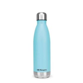 Orbegozo TRL 503 Botella Termo - Conserva Liquidos Frios y Calientes hasta 24 Horas - Tapon Hermetico - Libre de BPA - 500ml de Capacidad