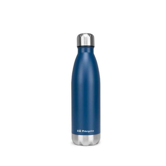 Orbegozo TRL 504 Botella Termo - Conserva Liquidos Frios y Calientes hasta 24 Horas - Tapon Hermetico - Libre de BPA - 500ml de Capacidad