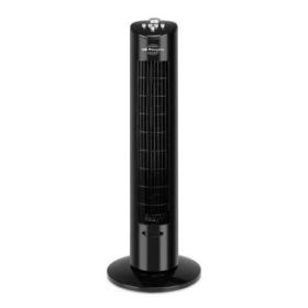 Orbegozo TW 0800 Ventilador de Torre Oscilante - Potente y Silencioso - Temporizador de 2h - Diseño Elegante - Bandeja para Esencias Aromaticas