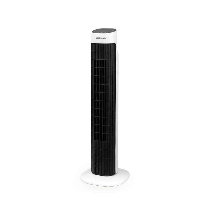 Orbegozo TWM 0930 Ventilador de Torre - Potente y Eficiente - Altura de 78.5cm - 3 Velocidades y 3 Modos de Ventilacion - Temporizador de hasta 7h 30min - Funcionamiento Silencioso