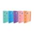 Oxford Europeanbinder Classic Carpeta de 4 Anillas Formato A4+ con Recambio Cuadriculado 5x5mm y 4 Taladros - Cierre con Goma Elastica - Colores Surtidos Tendencia