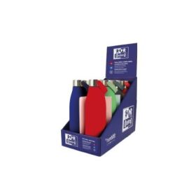 Oxford Runbott School Botella Termo 50cl - Recubrimiento Ceramico Interior - Mantiene la Temperatura por Horas - Colores Surtidos