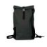 Oxford Identity Roll Top Mochila con Cierre Enrollable 24L - Material Resistente al Agua - Asa Colgador en la Parte Posterior - Bolsillo Frontal con Llavero - 48x32x10cm - Color Negro
