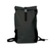 Oxford Identity Roll Top Mochila con Cierre Enrollable 24L - Material Resistente al Agua - Asa Colgador en la Parte Posterior - Bolsillo Frontal con Llavero - 48x32x10cm - Color Negro