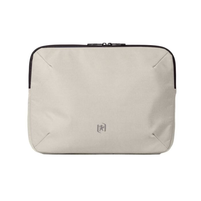 Oxford Identity Executive Funda/Maletin para Portatiles hasta 15.5" - 2 Compartimentos y 4 Bolsillos - Cierre de Cremallera - 38x29x5cm - Color Beige