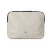 Oxford Identity Executive Funda/Maletin para Portatiles hasta 15.5" - 2 Compartimentos y 4 Bolsillos - Cierre de Cremallera - 38x29x5cm - Color Beige