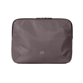 Oxford Identity Executive Funda/Maletin para Portatiles hasta 15.5" - 2 Compartimentos y 4 Bolsillos - Cierre de Cremallera - 38x29x5cm - Color Gris