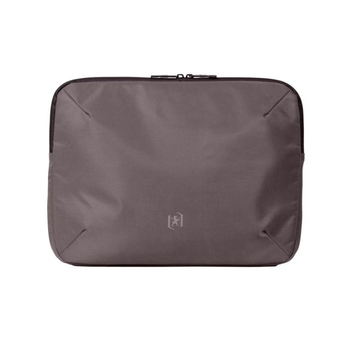Oxford Identity Executive Funda/Maletin para Portatiles hasta 15.5" - 2 Compartimentos y 4 Bolsillos - Cierre de Cremallera - 38x29x5cm - Color Gris
