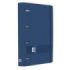 Oxford Europeanbinder Live & Go A4+ Carpeta Tamaño A4+ con Recambio de 100 Hojas Cuadricula 5x5mm - Tapa de Plastico Polyfoam - Cierre con Goma - Color Azul Marino