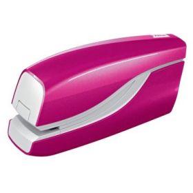 Petrus WOW E-310 Contactless Grapadora Electrica - Hasta 10 Hojas - Grapado Cerrado - Utiliza Grapas Petrus Nº10 - Color Fucsia Metalizado