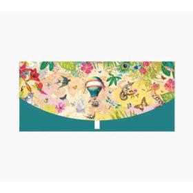 Pictura Money Cards Tarjeta de Felicitacion - Diseño de Globo y Animales - Tamaño 21,3cmx9,6cm - Incluye Sobre Blanco - Certificacion FSC