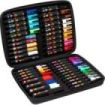 Posca Maletin Premium con 40 Marcadores de Pintura - Surtido en Color y Trazo - Punta de Poliester - Tinta Pigmentada Base Agua - Resistente a la Luz - Colores Surtidos