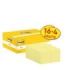 Post-It Pack de 20 Blocs de 100 Notas Adhesivas Reposicionables - Forma Rectangular - 38x51mm - Color Amarillo Claro