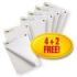 Post-It Super Sticky Bloc de 180 Blocs de Reuniones - Forma Rectangular - 635x762mm - Color Blanco