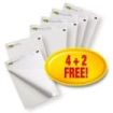 Post-It Super Sticky Bloc de 180 Blocs de Reuniones - Forma Rectangular - 635x762mm - Color Blanco
