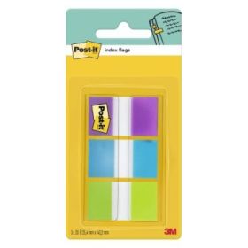 Post-It Index Dispensador con 60 Marcadores de Indice Reposicionables - Forma Rectangular - Colores Surtidos