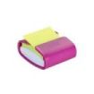 Post-It Super Sticky Dispensador Pro con 1 Bloc de 70 Z-Notas con Dispensador Adhesivas Reposicionables - Zig-Zag - Colores Varios