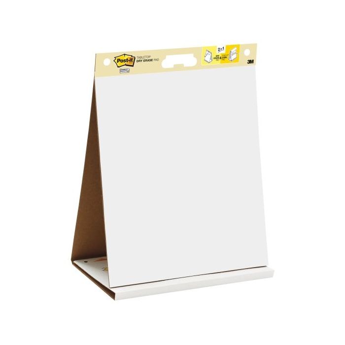 Post-It Super Sticky Bloc de 20 Blocs de Reuniones - Forma Rectangular - 508x584.2mm - Color Blanco