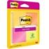 Post-It Super Sticky Pack de 4 Blocs de 45 Notas Adhesivas Reposicionables - 47.6x47.6mm - 100% PEFC - Colores Surtidos