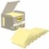 Post-It Pack de 6 Blocs de 100 Z-Notas Adhesivas Recicladas - Forma Cuadrada - 76x76mm - Color Amarillo Claro