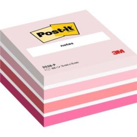 Post-It Cubo de 450 Notas Adhesivas Reposicionables - Forma Cuadrada - 76x76mm - Colores Surtidos