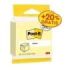 Post-It Bloc de 450 Notas Adhesivas Reposicionables - 76x76mm - 100% PEFC - Color Amarillo Claro