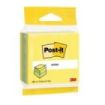 Post-It Cubo de 400 Notas Adhesivas Reposicionables - Forma Rectangular - 51x51mm - Colores Surtidos