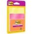 Post-It Super Sticky Pack de 3 Blocs de 45 Notas Adhesivas Reposicionables - Forma Cuadrada - Colores Surtidos
