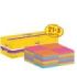 Post-It Super Sticky Pack de 24 Blocs de 90 Notas Adhesivas Reposicionables - 76x76mm - Promocion 21 Blocs + 3 Gratis - Colores Surtidos