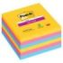 Post-It Super Sticky Pack de 6 Blocs de 90 Notas Adhesivas Reposicionables - Forma Cuadrada - 101x101mm - Colores Surtidos