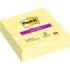 Post-It Super Sticky Pack de 3 Blocs de 70 Notas Grandes Adhesivas Reposicionables - 101x101mm - Color Amarillo Claro