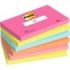 Post-It Pack de 6 Blocs de 100 Notas Adhesivas Reposicionables - Forma Rectangular - 127x76mm - Colores Surtidos