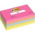 Post-It Pack de 5 Blocs de 100 Notas Adhesivas Reposicionables - con Lineas - 76x127mm - 100% PEFC - Colores Surtidos