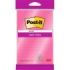 Post-It Super Sticky Bloc de 45 Notas Adhesivas Reposicionables - Forma Rectangular - 101x152mm - Color Rosa