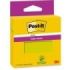 Post-It Super Sticky Pack de Hojas/Bloc, 1 Bloc de 90 Notas Adhesivas Reposicionables - 76x76mm - Color Verde