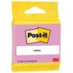 Post-It Bloc de 100 Notas Adhesivas Reposicionables - Forma Rectangular - 63.5x76mm - Color Rosa