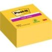 Post-It Super Sticky Cubo de 350 Notas Adhesivas Reposicionables - 76x76mm - 100% PEFC - Color Amarillo