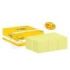 Post-It Pack de 36 Blocs de 100 Notas Adhesivas Reposicionables - Forma Cuadrada - 76x76mm - Color Amarillo Claro