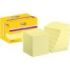 Post-It Super Sticky Pack de 12 Blocs de 90 Pack de 12 Blocs de 90 Notas Adhesivas Reposicionables - 47.6x47.6mm - Color Amarillo Claro