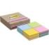 Post-It Super Sticky Pack de 16 Blocs de 90 Notas Adhesivas Reposicionables - Forma Cuadrada - 76x76mm - en Zig-Zag - Colores Surtidos