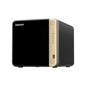 QNAP TS-464-8G NAS Torre Procesador Intel Celeron N5095 - Memoria 8GB - 4 Bahias 2.5", 3.5", M.2 - USB, HDMI, Ventilador 120mm