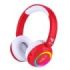 Redlox by Chuster Magnet Auriculares Bluetooth 5.4 - Altavoz 40mm - Bateria 200mAh - Autonomia hasta 28h - Alcance 10m - Micro Desmontable - Imanes Surtidos - Color Rojo y Blanco