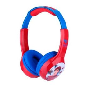 Redlox by Chuster Hero Auriculares Bluetooth 5.4 - Altavoz 40mm - Bateria 200mAh - Autonomia hasta 16h - Alcance 10m - 32Ohm - Sensibilidad 85dB - Color Rojo y Azul