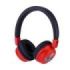 Redlox by Chuster Zombie Auriculares Bluetooth 5.3 Plegables - Altavoz 40mm - Bateria 200mAh - Autonomia hasta 28h - Alcance 10m - 32Ohm - Sensibilidad 102dB - Color Negro y Rojo