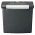 Rexel Momentum S206 Destructora de Papel Manual Corte en Tiras P-2 - Destruye hasta 6 Hojas - Papelera de 9L - Color Negro
