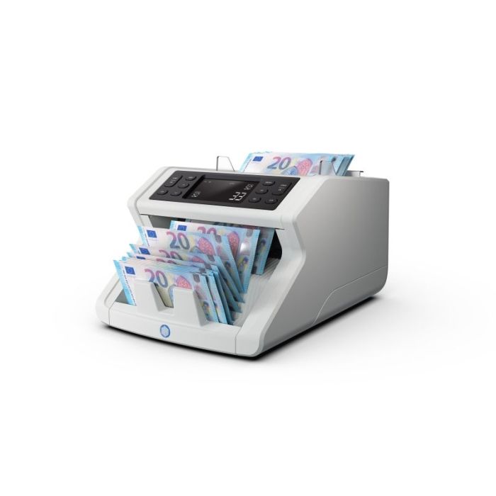Safescan 2250 (G2) Contadora de Billetes - Capacidad hasta 300 Billetes - 1000 Billetes por Minuto - Deteccion de Billetes Falsos
