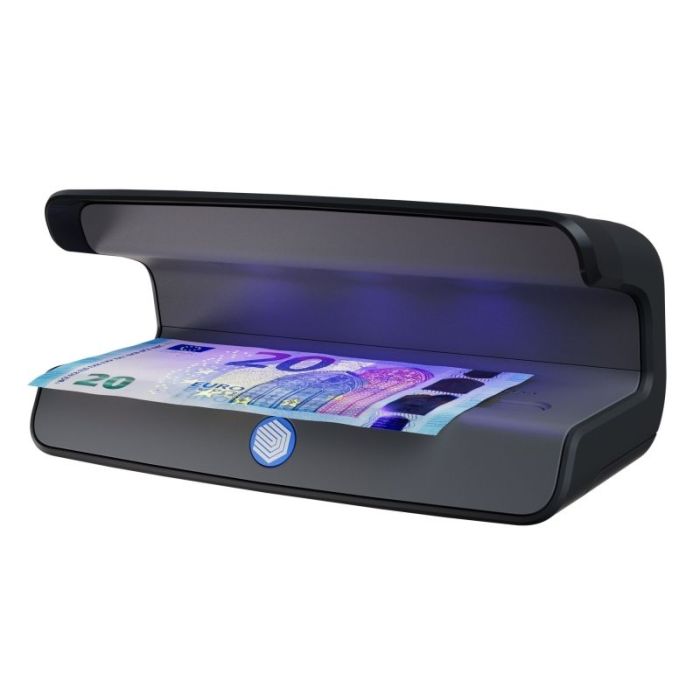 Safescan 55 LED Detector de Billetes Falsos UV - Reflector Integrado - Apto para Pasaportes, Documentos de Identificacion y Tarjetas de Credito