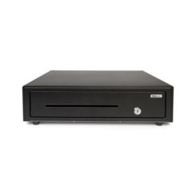 Safescan SD-4141 24V Cajon Portamonedas - 8 Compartimentos para Monedas - 4 Compartimentos para Billetes - hasta 1 Millon de Aperturas