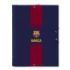Safta F.C.Barcelona Carpeta Clasificadora - Tapas Duras Forradas - Cierre con Gomas Elasticas - Formato Folio - 26x33.5x4cm - Color Rojo y Azul